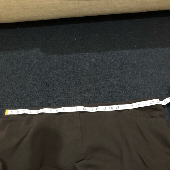 Lane Bryant Brown Capri Dress Pants Size 28 - Picture 6 of 8